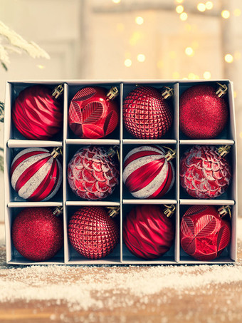 レッド アクセサリー クリスマス シルバー 合成クリスマス パターン クリスマス ホリデー コスチューム