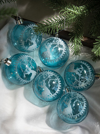 ブルー アクセサリー クリスマス エクリュ ホワイト 合成クリスマス パターン クリスマス ホリデー コスチューム