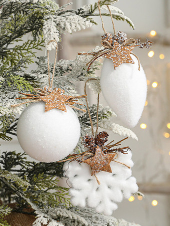 アクセサリー クリスマス ホワイト 合成クリスマス ホリデー コスチューム