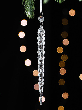 暖かい白アクセサリー クリスマス 透明合成クリスマス パターン クリスマス ホリデー コスチューム