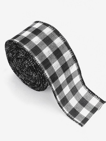 ブラック アクセサリークリスマスレッドポリエステル繊維クリスマスパターンクリスマスホリデーコスチューム