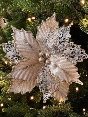 シャンパンカラーアクセサリー クリスマス ゴールド 合成クリスマス パターン クリスマス ホリデー コスチューム