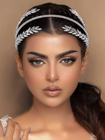 ウェディング ヘッドピース 帽子 ラインストーン ブライダル ヘアアクセサリー