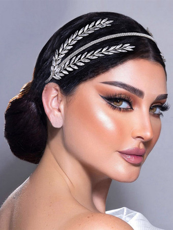 ウェディング ヘッドピース 帽子 ラインストーン ブライダル ヘアアクセサリー