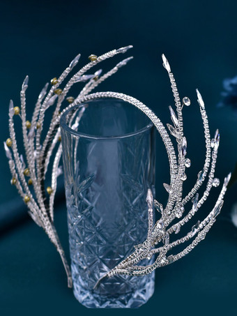 Hochzeit Kopfschmuck Kopfbedeckung Strass Haarschmuck für die Braut