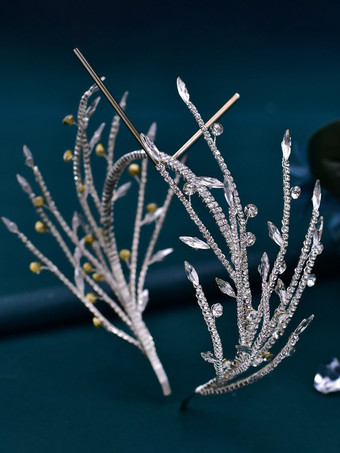 Hochzeit Kopfschmuck Kopfbedeckung Strass Haarschmuck für die Braut