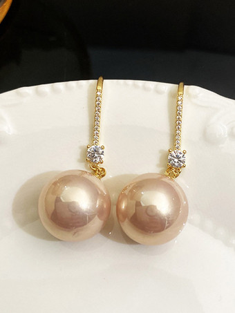 ウェディング イヤリング イミテーション パール メタル ピアス ウェディング ジュエリー