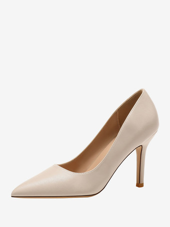 アプリコットレディース ヒール サンダル ポインテッドトゥ サンダル スティレットヒール PU レザー