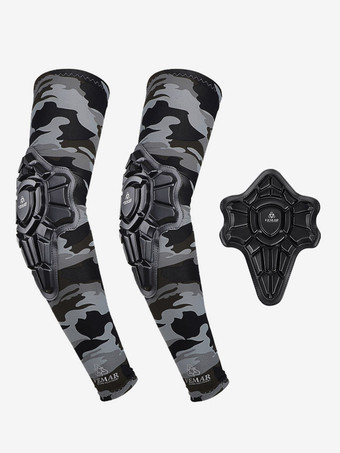 迷彩色落下防止アイススリーブ肘保護オートバイ乗馬高弾性アイスシルクスリーブメンズ日焼け止め冷感吸汗装備