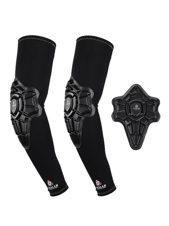 ブラック 落下防止アイススリーブ肘保護オートバイ乗馬高弾性アイスシルクスリーブメンズ日焼け止め冷感吸汗装備