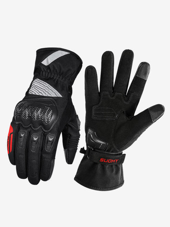 RotPolyester-Handschuhe Polyesterfaser Herren Aacing Radfahren Klettern Wandern