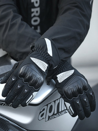 Polyester-Handschuhe Polyesterfaser Herren Aacing Radfahren Klettern Wandern