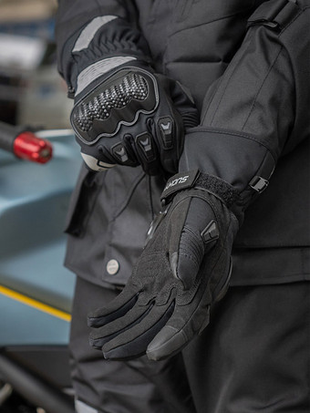 Polyester-Handschuhe Polyesterfaser Herren Aacing Radfahren Klettern Wandern