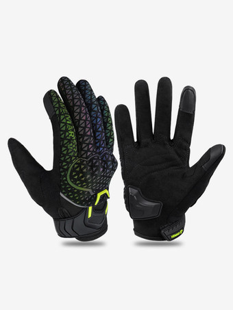 GelbPolyester-Handschuhe Rennsport Radfahren Klettern Wandern Handschuhe Mischung Damen-Accessoire