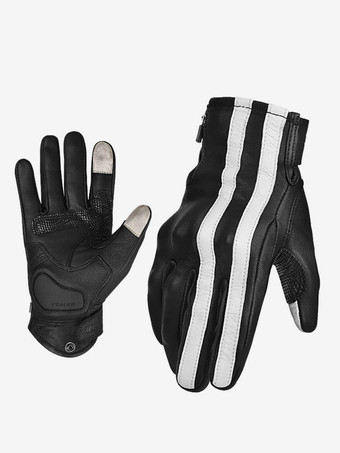 Nero Guanti da moto da corsa ciclismo arrampicata trekking guanti invernali caldi impermeabili antivento touch screen