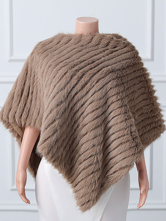 カーキ ウェディングラップ ホワイト ハイカラー トップス フェイクファー ブライダル カバーアップ