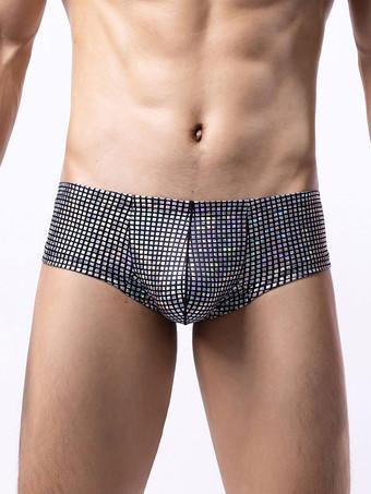 Sexy Panties For Men Black Polyester Brief Clothes Men's Lingerie -  Milanoo.com