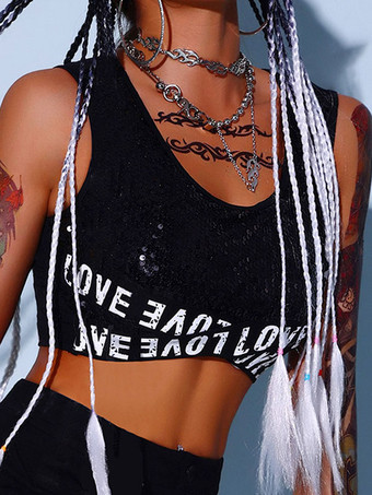 ジャズダンス衣装女性用ポリエステルトップパンツダンスウェア