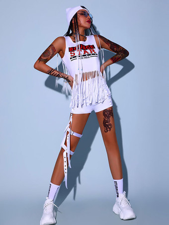 ジャズダンス衣装女性用ポリエステルパンツトップダンスウェア