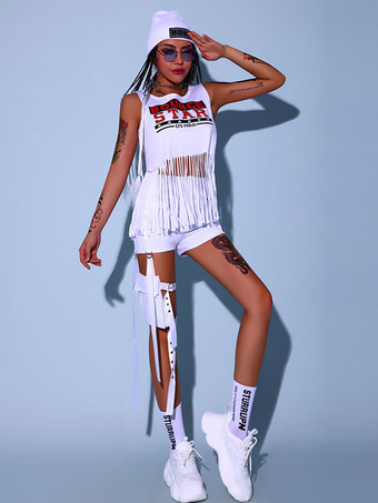 ジャズダンス衣装女性用ポリエステルパンツトップダンスウェア