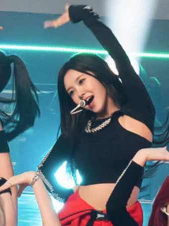 ブラック ジャズダンス衣装女性用ポリエステルトップダンスウェア