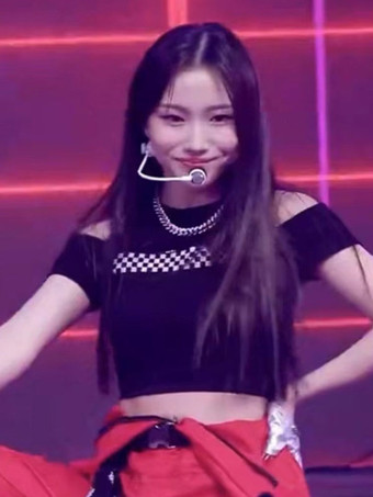 ホワイト＋ブラックジャズダンス衣装女性用ポリエステルトップダンスウェア