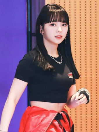 ブラック ジャズダンス衣装女性用ポリエステルトップダンスウェア