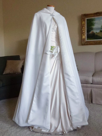 ウェディングラップ アイボリー トップス ポリエステル ブライダル カバーアップ