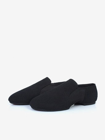 ジャズダンスシューズ キャメル クローズドトゥ ダンスシューズ