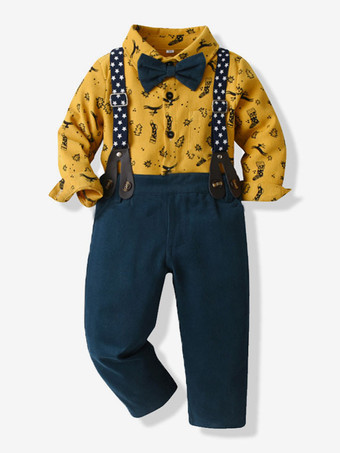 イエローキッドクリスマスコスプレ服フルセットパック