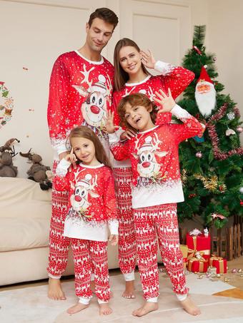 pyjama de Noël familial, pyjama de vacances en famille - Milanoo.com