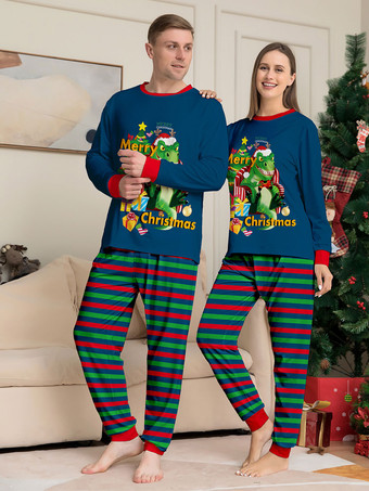マッチングファミリークリスマスパジャマ 大人用 子供用 コットン クリスマスパターン