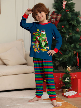 マッチングファミリークリスマスパジャマ 大人用 子供用 コットン クリスマスパターン