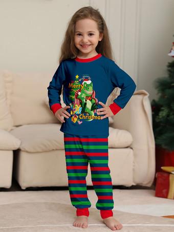 マッチングファミリークリスマスパジャマ 大人用 子供用 コットン クリスマスパターン