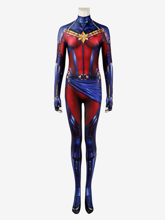 Costume cosplay di Avengers Endgame Capitan Marvel Carol Danvers