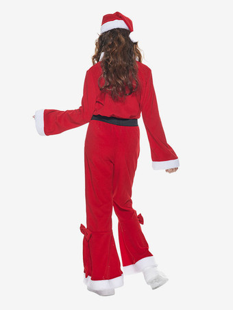 キッドクリスマスガールサンタコスプレ衣装