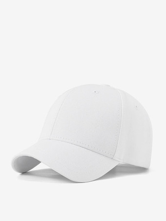 ホワイト メンズ キャップ ポリエステル シック