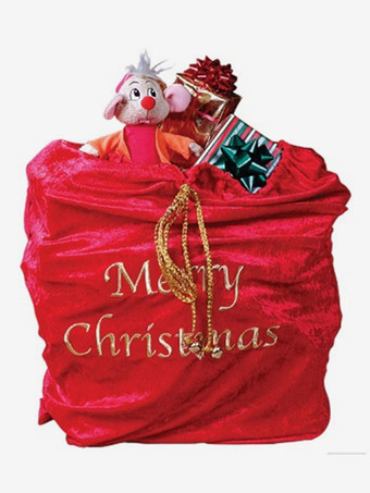 レッドクリスマスギフトバッグコスプレアクセサリークリスマスギフトパッケージ