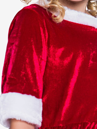 キッドクリスマスガールコスプレリトルレッドドレス