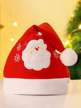 レッド ユニセックス クリスマス アクセサリー ファイバー クリスマス トナカイ ハット