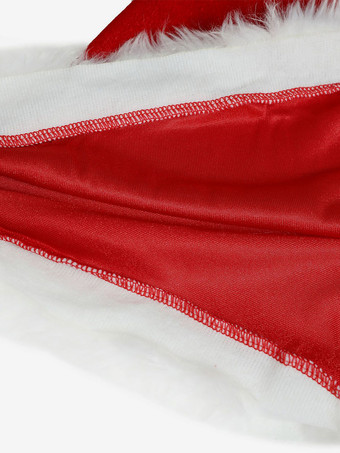 女性のクリスマスレッドドレスクリスマスホリデーコスチューム