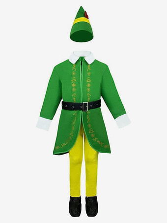 クリスマスキッドエルフコスプレコスチューム