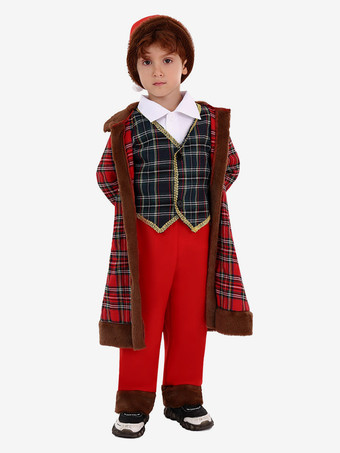 子供のクリスマスコスプレクリスマス要素の服