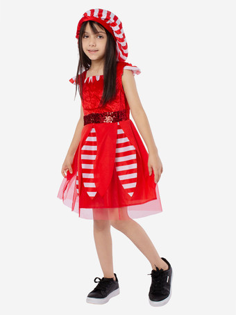 キッドクリスマスコスプレクリスマスエルフコスプレ衣装