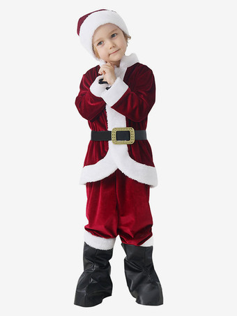 Kid Christmas Cosplay Santa Claus Cosplay Costumes