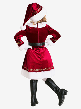 Kid Christmas Cosplay Santa Claus Cosplay Costumes
