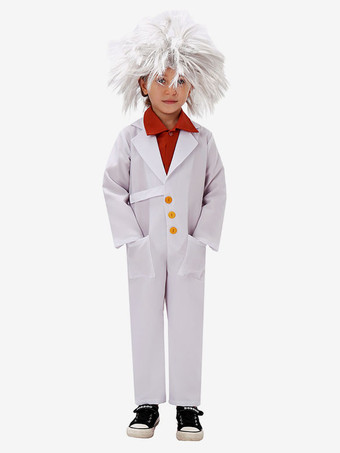 キッドクリスマスコスプレクレイジーサイエンティストコスチューム