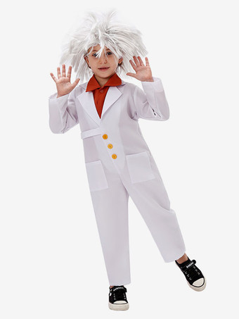 キッドクリスマスコスプレクレイジーサイエンティストコスチューム