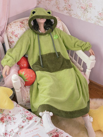 クラシックロリータ衣装グリーン長袖アクセサリードレス