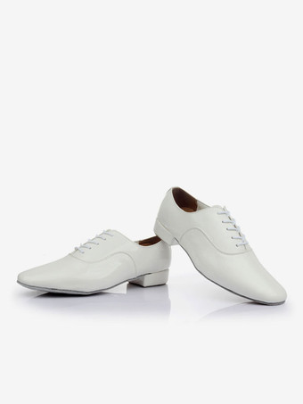 社交ダンスシューズ メンズ チャンキーヒール